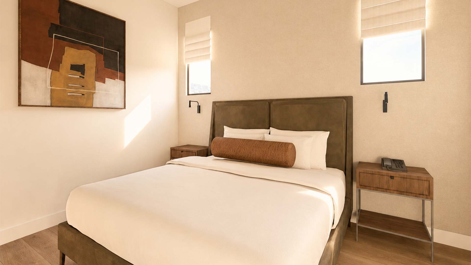 Interior rendering of Scottsdale Golf Retreat Room